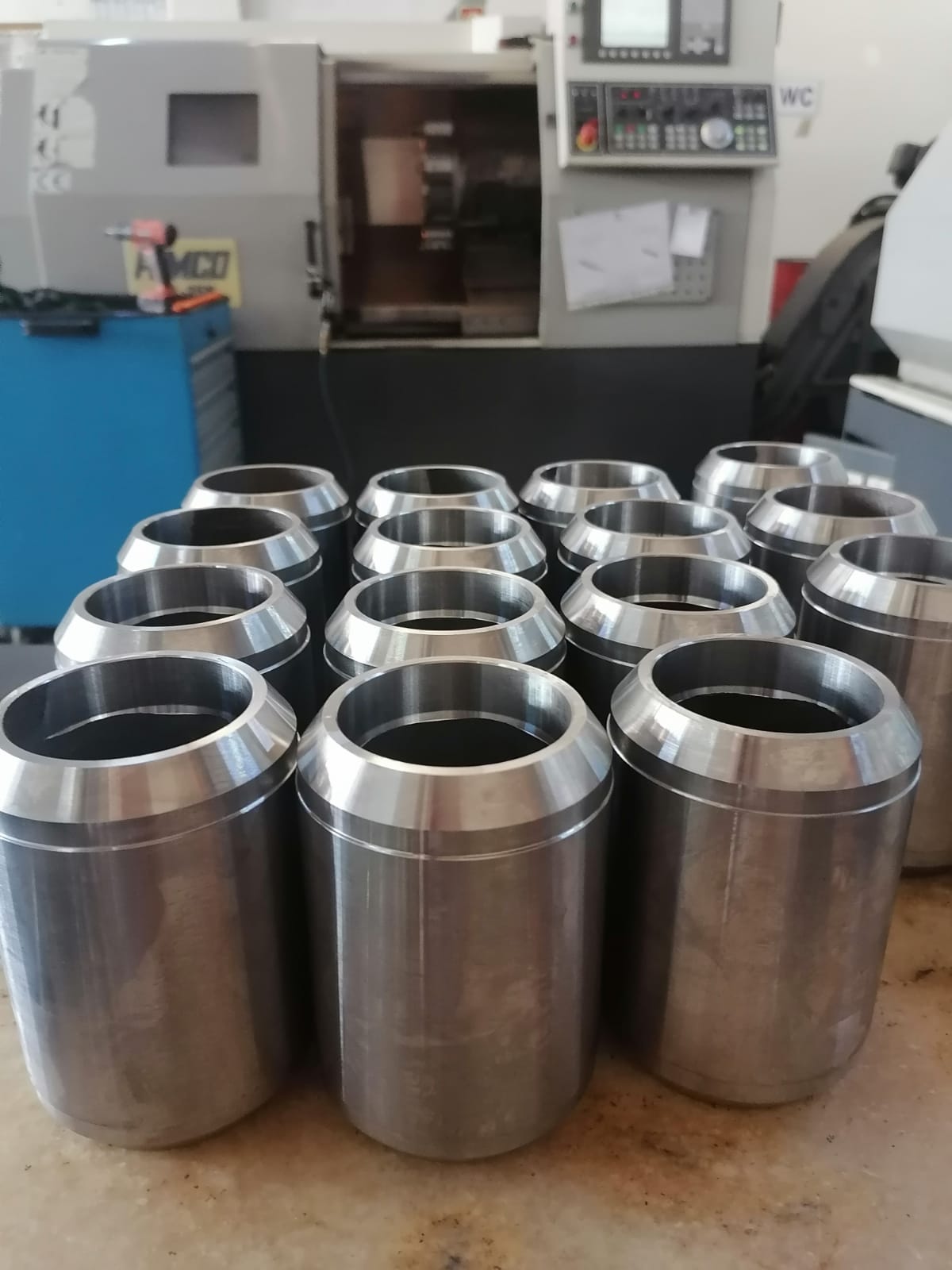 Savunma ve otomotiv sanayisi için Berceste Maden tarafından özel üretilmiş, hassas toleranslı alüminyum CNC yedek parça 